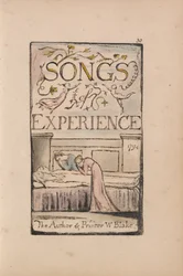 Songs of Innocence and of Experience, Plate 30, Experience Title Page (Bentley 29)