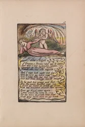Songs of Innocence and of Experience, Plate 47, The Angel (Bentley 41)