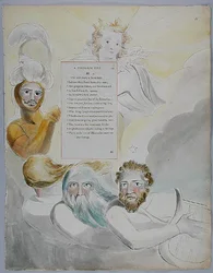The Bard, design 63 from The Poems of Thomas Gray