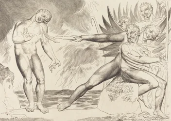 The Circle of the Corrupt Officials, the Devils Tormenting Ciampolo