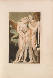 The First Book of Urizen, Plate 18 (Bentley 21)