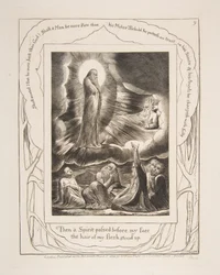 The Vision of Eliphaz from Illustrations of the Book of Job