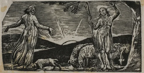 Thenot Remonstrates with Colinet, from The Pastorals of Virgil