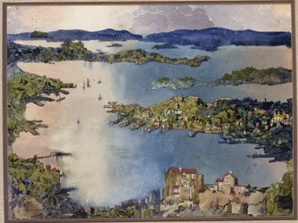 A Land-locked Sea (Sydney Harbour), c.1895