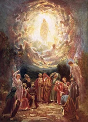Jesus Ascending into Heaven