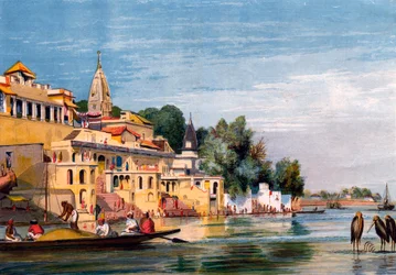Cawnpore on the Ganges, India