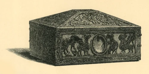 Casket, c1180-1200, 1881