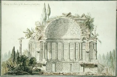Design for a Ruined Mausoleum for the Prince of Wales (1738-1820) 1752