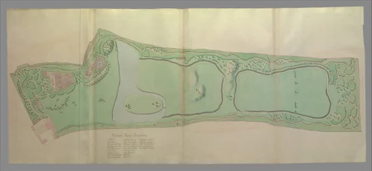 General Plan of the Gardens at Kew