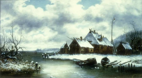 Winter Snow Scene