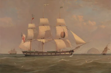 The Black Ball Line Packet Ship 