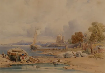 Barnbougle Castle near Crammond on the Forth