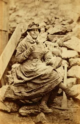 Workers from the Tredegar Iron Works, Wales