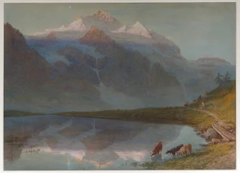 Mountain scene - Jungfrau