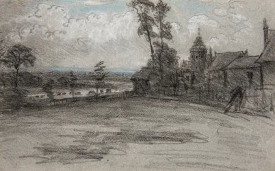London from the Priory, Hampstead. Showers