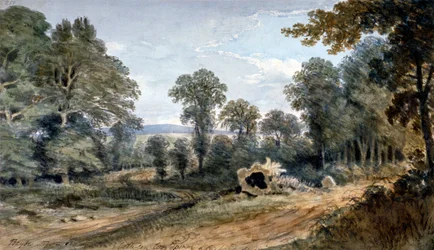 View of Bayswater Hill, London