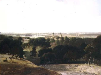 A View of London From Greenwich Park