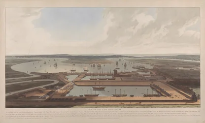 A View of the East India Docks