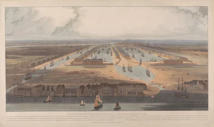 A View of the West India Docks