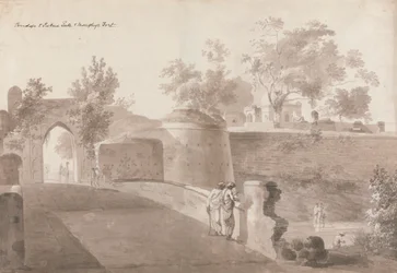 Bridge and Patna Gate and Monghyr Fort