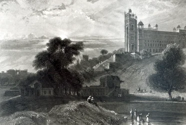 Fatehpur Sikri near Agra, engraved by R. Brandard