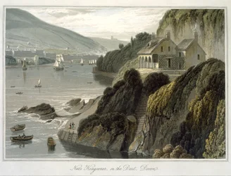 Near Kingswear, on the Dart, Devon, from Volume VIII of 