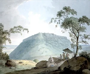 South East View of Hill Fort of Bijaigaih, Bihar