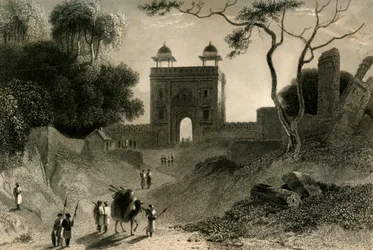 The Agra Gate, Chauter Serai