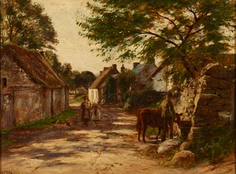 Late Afternoon in a Country Lane