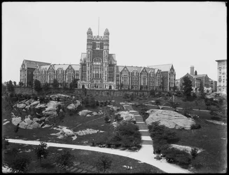 Campus of the City College of New York, viewed from St. Nicholas Avenue, New York City