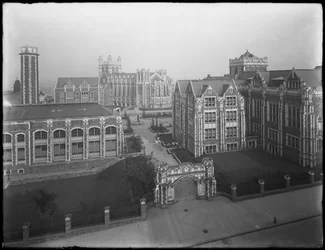 High Angle View of the Campus of the City College of New York, New York City, July 16, 1914