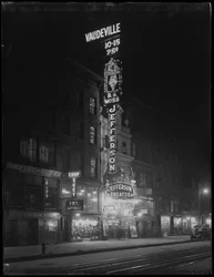 The Jefferson Theatre, New York City, January 6, 1917