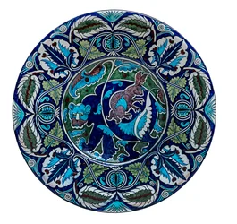 Bear and Hare Plate