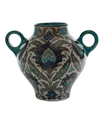 Double Handled Persian Vase, 1888-1907