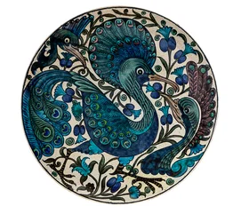 Fantastic Peacock Plate