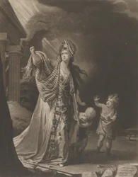 Mrs. Yates in the Character of Medea