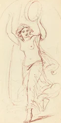 Dancing Woman with a Tambourine