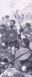 The Highlanders at the Battle of Killiecrankie