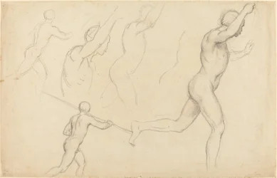 Studies of Men Running