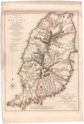 A New Plan of the Island of Grenada by Paterson