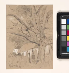 Landscape With Artist