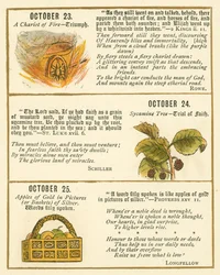 Page from The Bible Emblem Anniversary Book