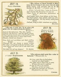 Page from The Bible Emblem Anniversary Book
