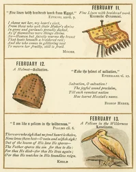Page from The Bible Emblem Anniversary Book