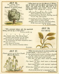 Page from The Bible Emblem Anniversary Book