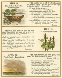 Page from The Bible Emblem Anniversary Book