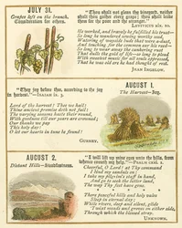 Page from The Bible Emblem Anniversary Book