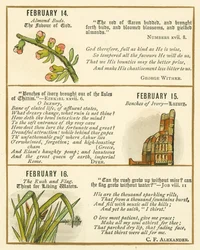 Page from The Bible Emblem Anniversary Book