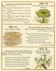Page from The Bible Emblem Anniversary Book