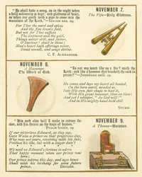Page from The Bible Emblem Anniversary Book
